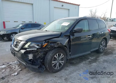 2017 Nissan Pathfinder Sl from USA, damaged, VIN 5N1DR2MM4HC612921